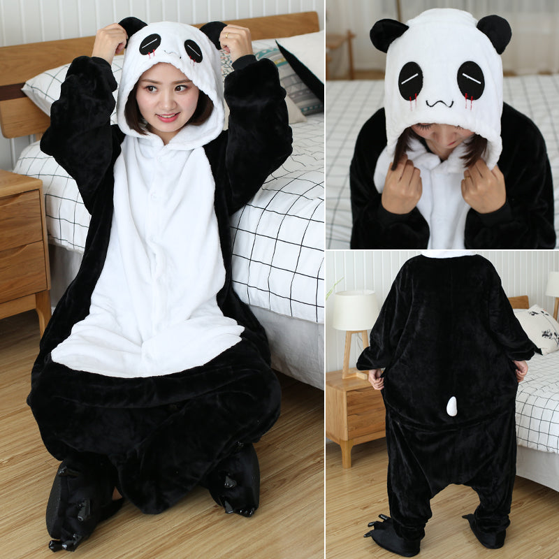 Rubylong Red Eyed Panda Onesies