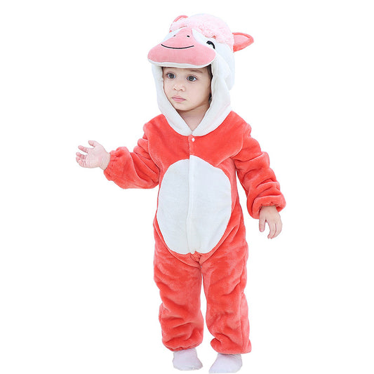Rubylong Red Unicorn Romper