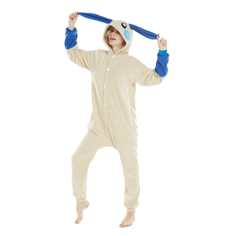 Rubylong Minus Blue Rabbit Onesie