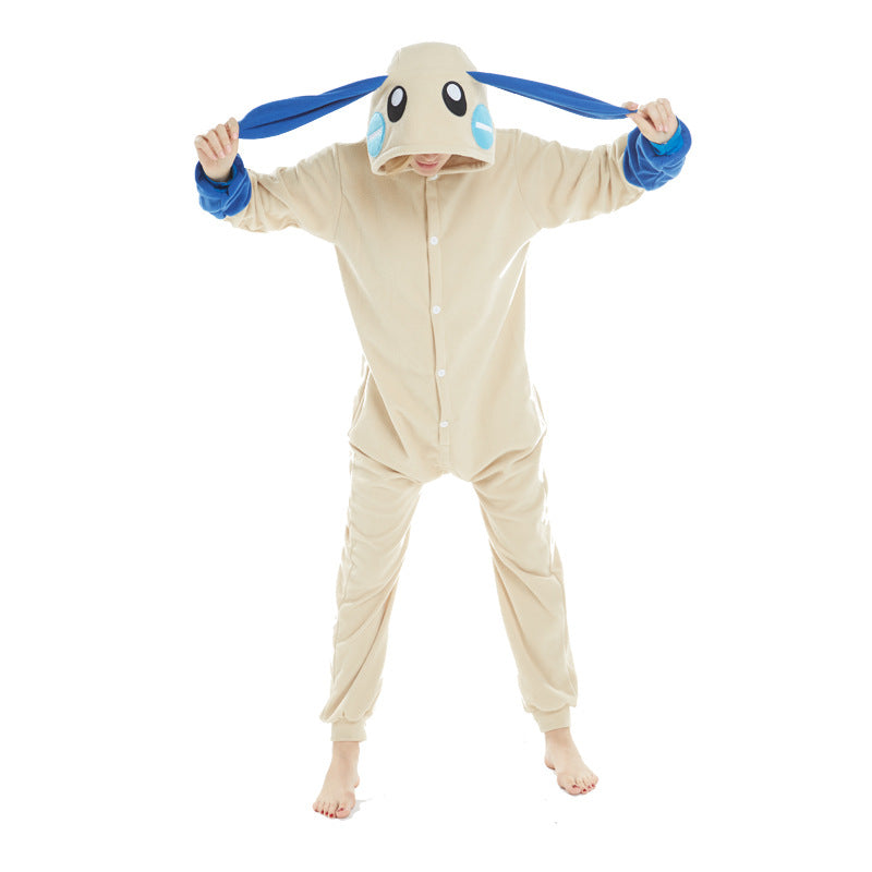 Rubylong Minus Blue Rabbit Onesie