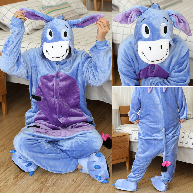 Rubylong Blue Donkey Onesies