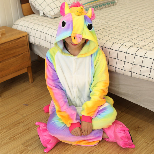 Rubylong Seven Rainbow Pegasus Onesies
