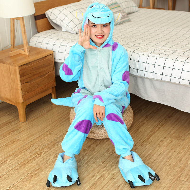 Rubylong Blue Sulley Onesies