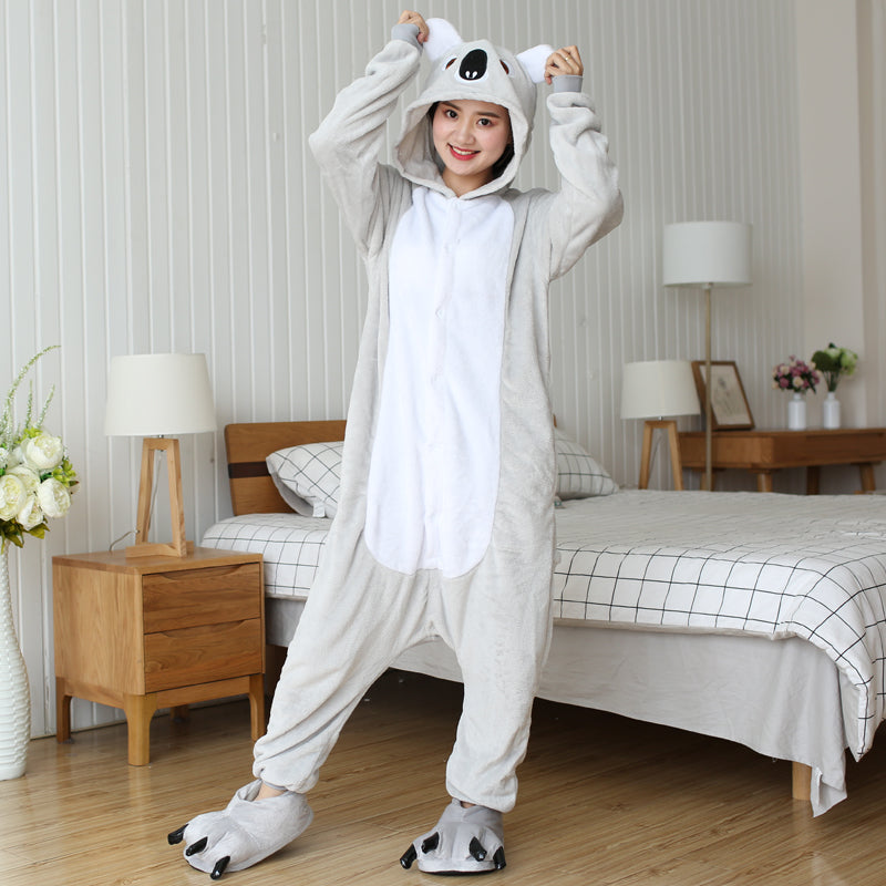 Rubylong Grey Koala Onesies