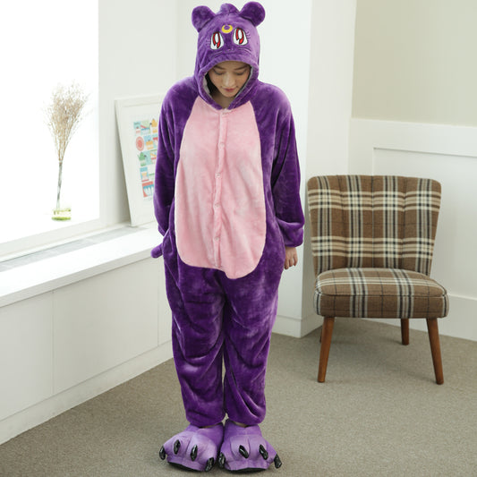 Rubylong Purple Cat onesies