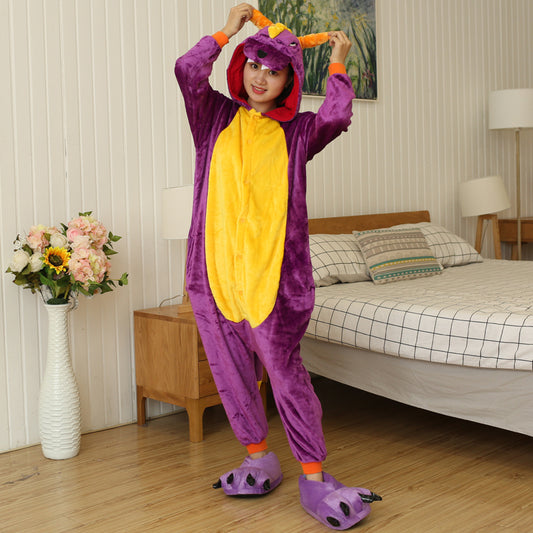 Rubylong Purple Dragon Onesies