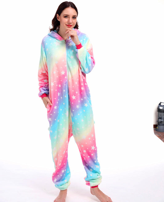 Rubylong Pink Rainbow Pegasus Onesies