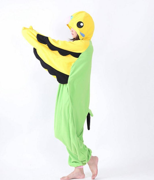 Rubylong Yellow Budgie Onesie