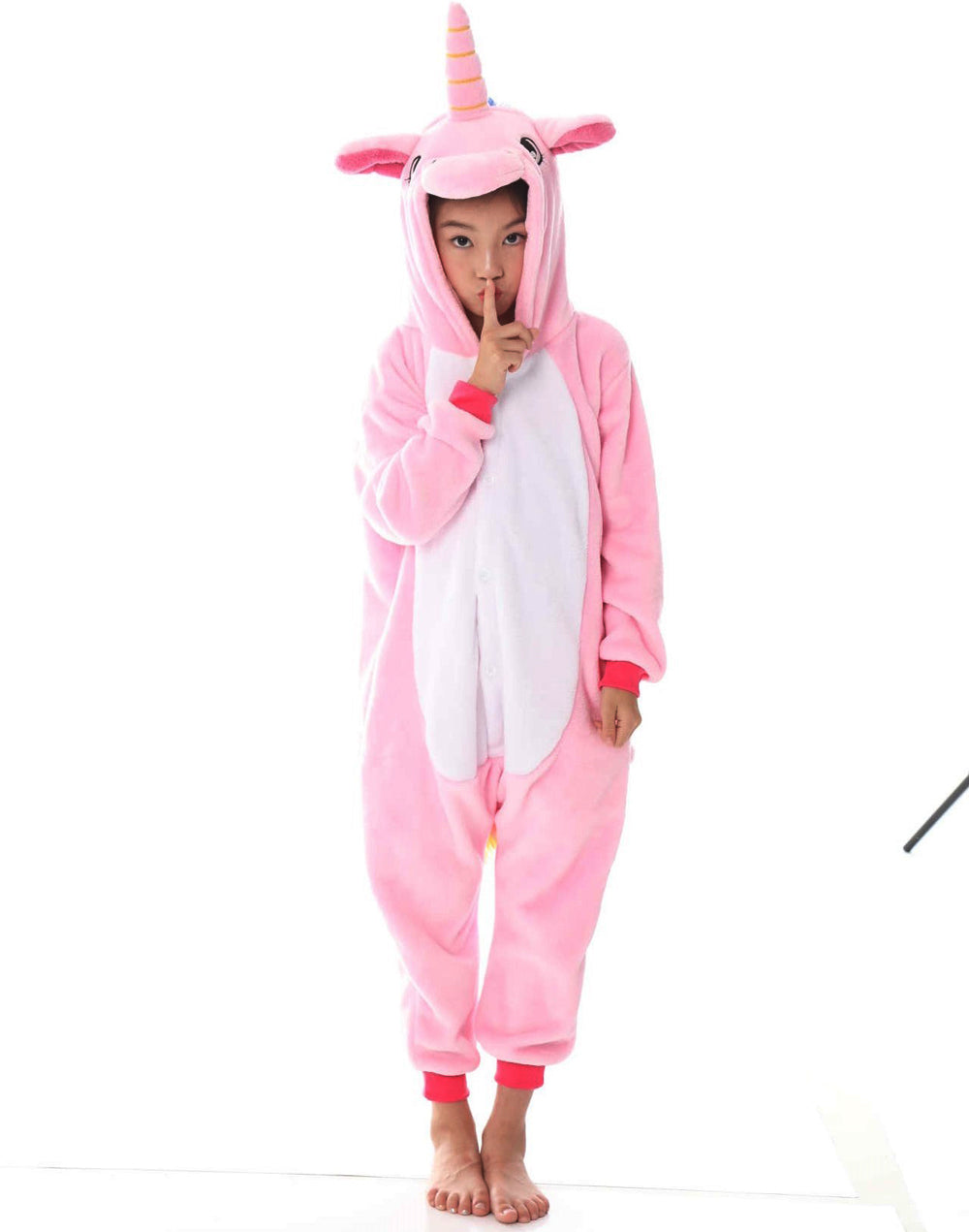Kids Pink Hair Pegasus Onesie