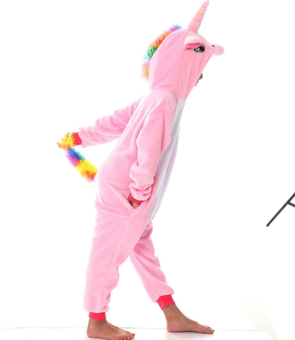 Kids Pink Hair Pegasus Onesie