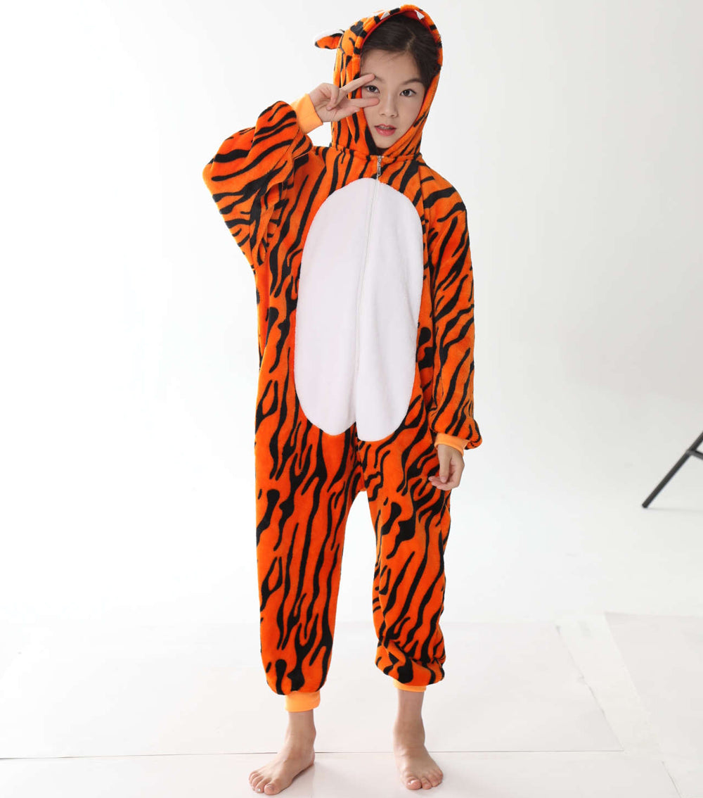 Kids New Jumping Tiger Onesie