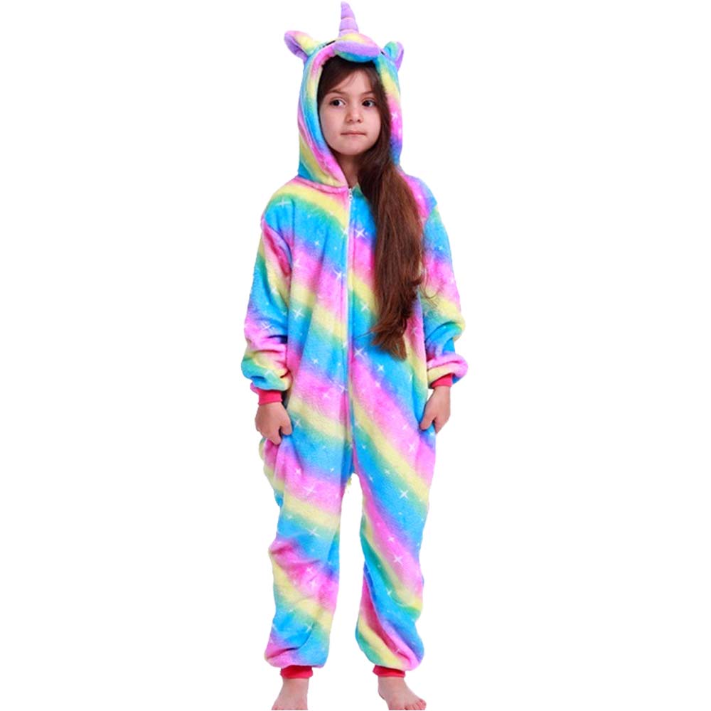 Kids Blue Rainbow Pegasus Onesie