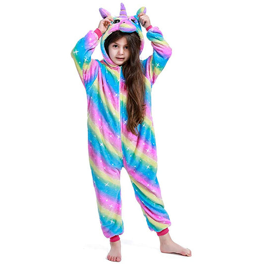 Kids Blue Rainbow Pegasus Onesie