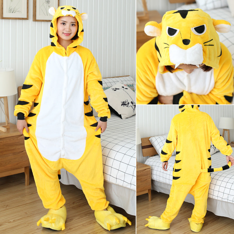 Rubylong Yellow Tiger Onesies