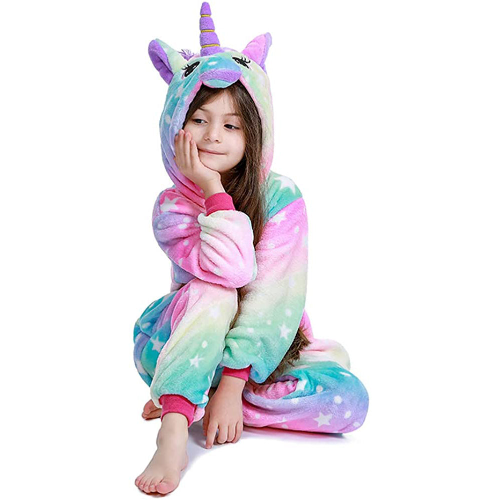 Kids Pink Rainbow Pegasus Onesie