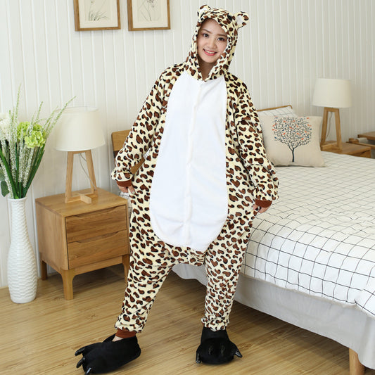 Rubylong Leopard Bear Onesies