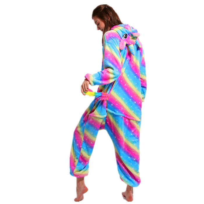 Rubylong Blue Rainbow Pegasus Onesies