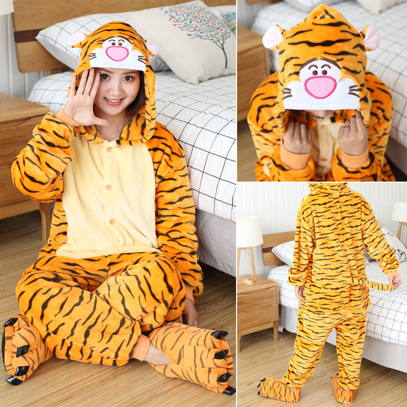 Rubylong Jumping Tiger Onesies