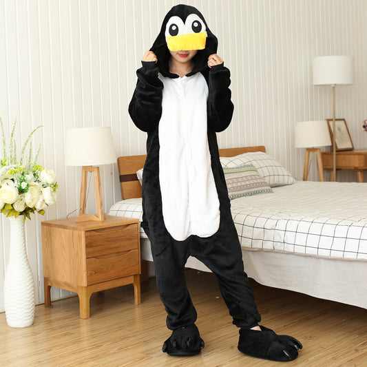 Rubylong Black Penguin Onesies