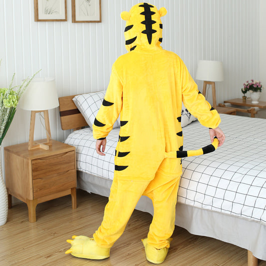 Rubylong Yellow Tiger Onesies