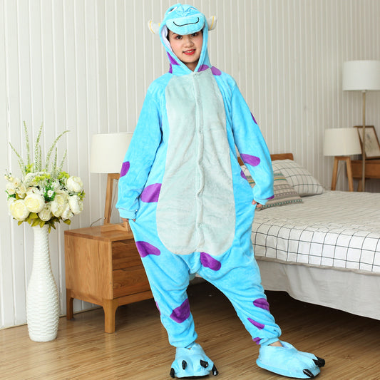 Rubylong Blue Sulley Onesies