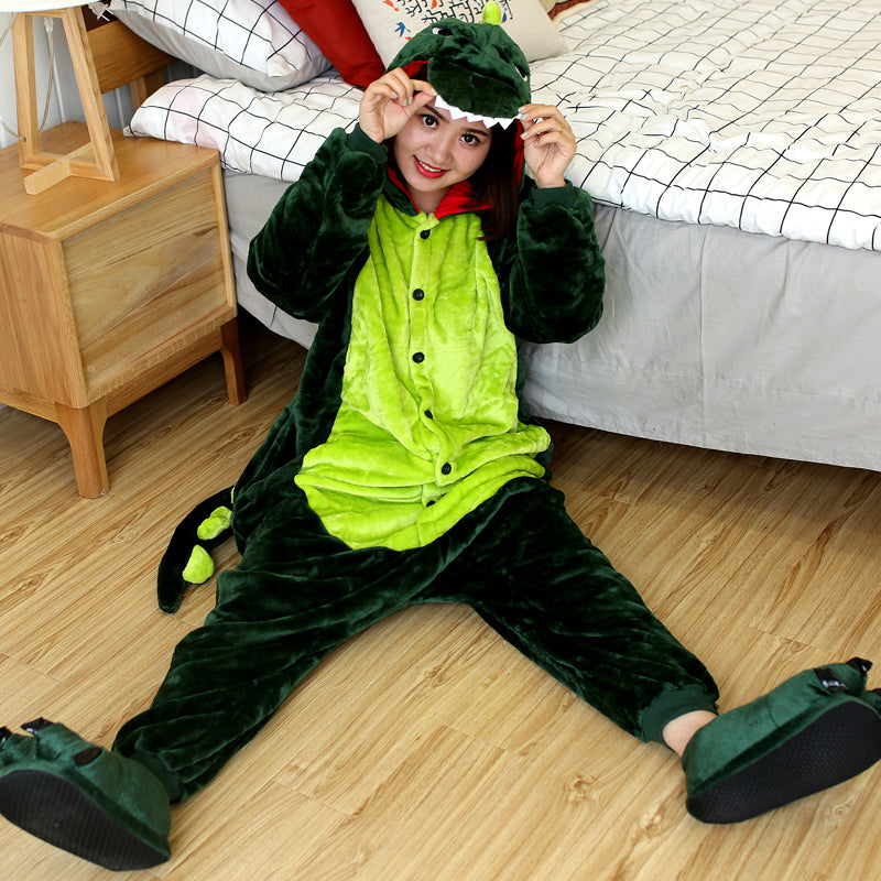 Rubylong Green Dinosaur Onesies