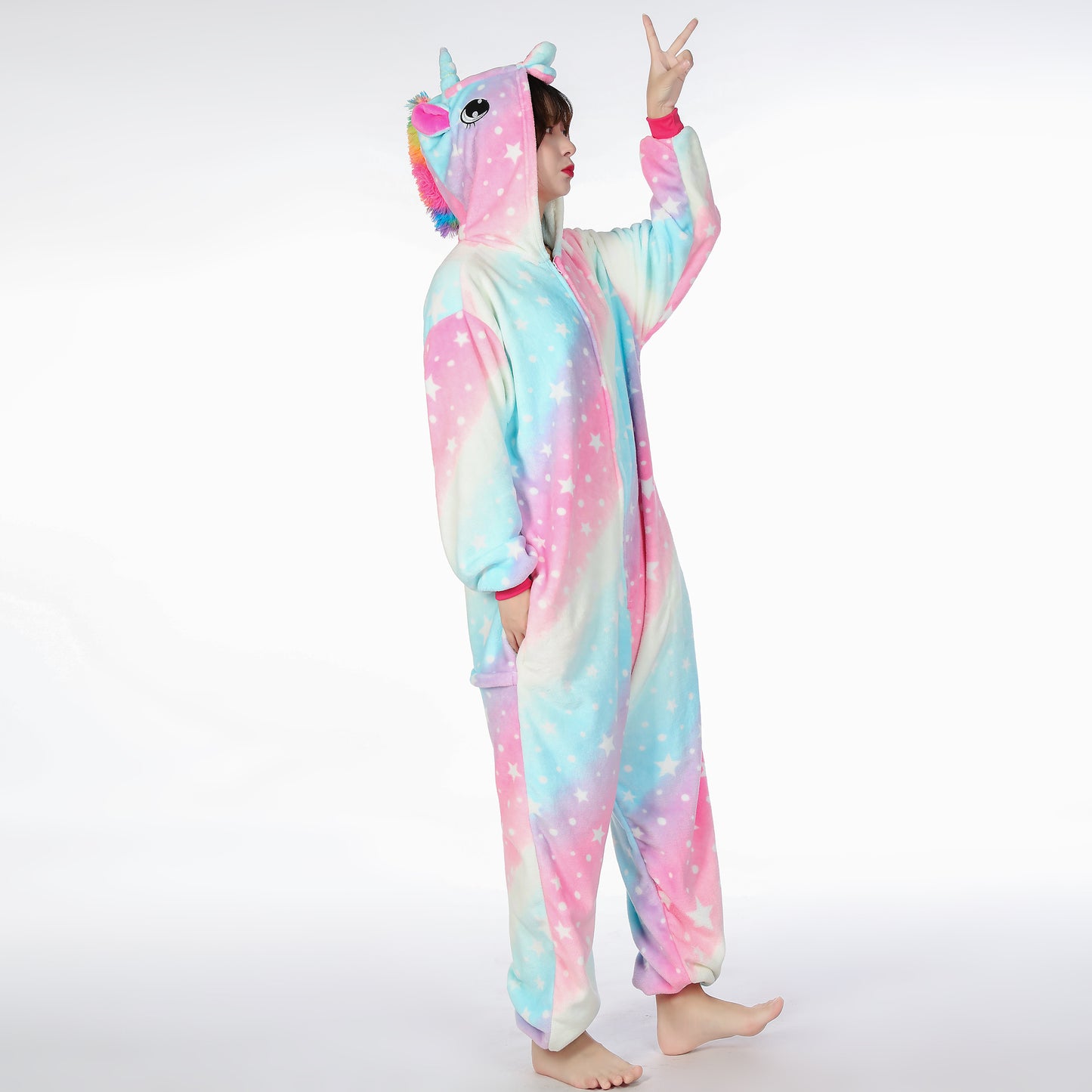 Rubylong Galaxy Star Pegasus Onesies