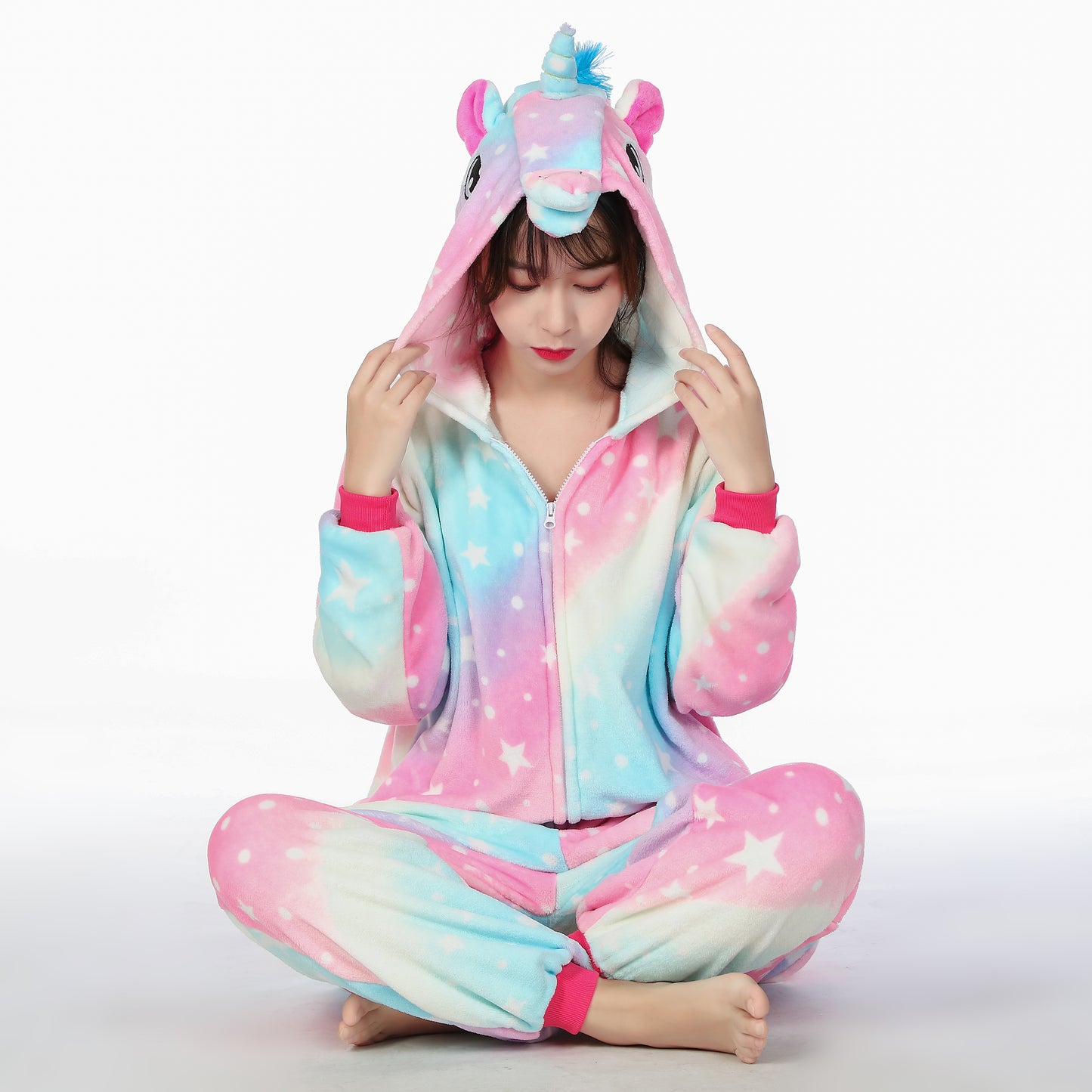 Rubylong Galaxy Star Pegasus Onesies