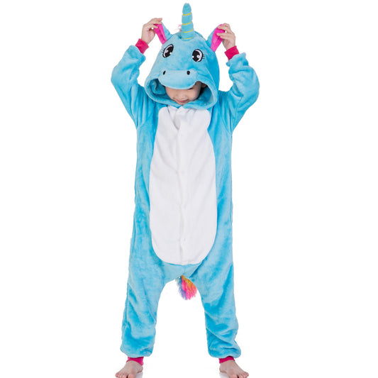 Kids Blue Hair Pegasus Onesie