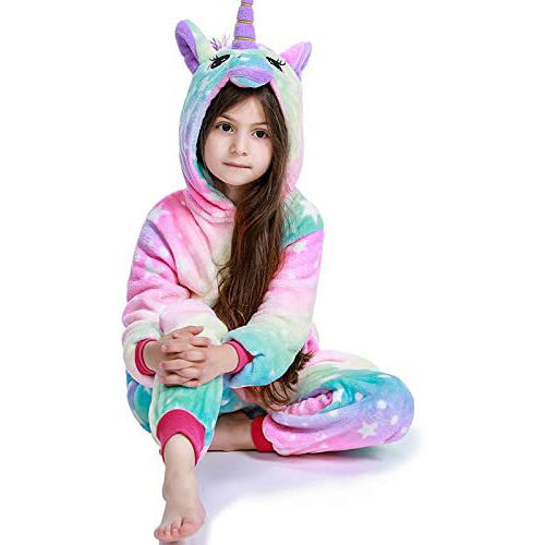 Kids Pink Rainbow Pegasus Onesie