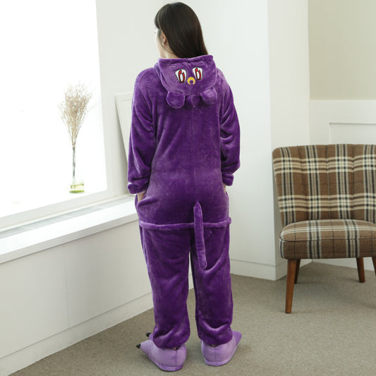 Rubylong Purple Cat onesies