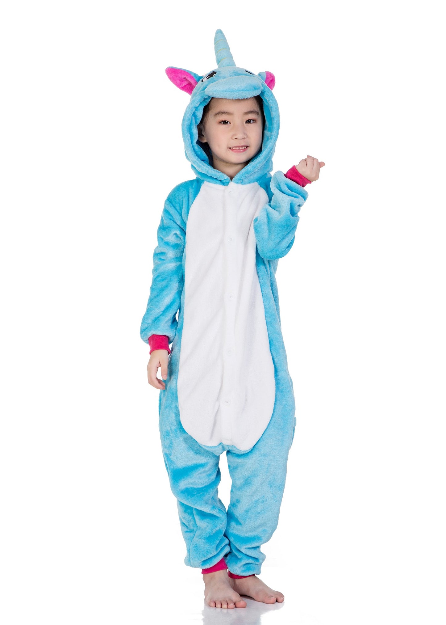 Kids Blue Hair Pegasus Onesie