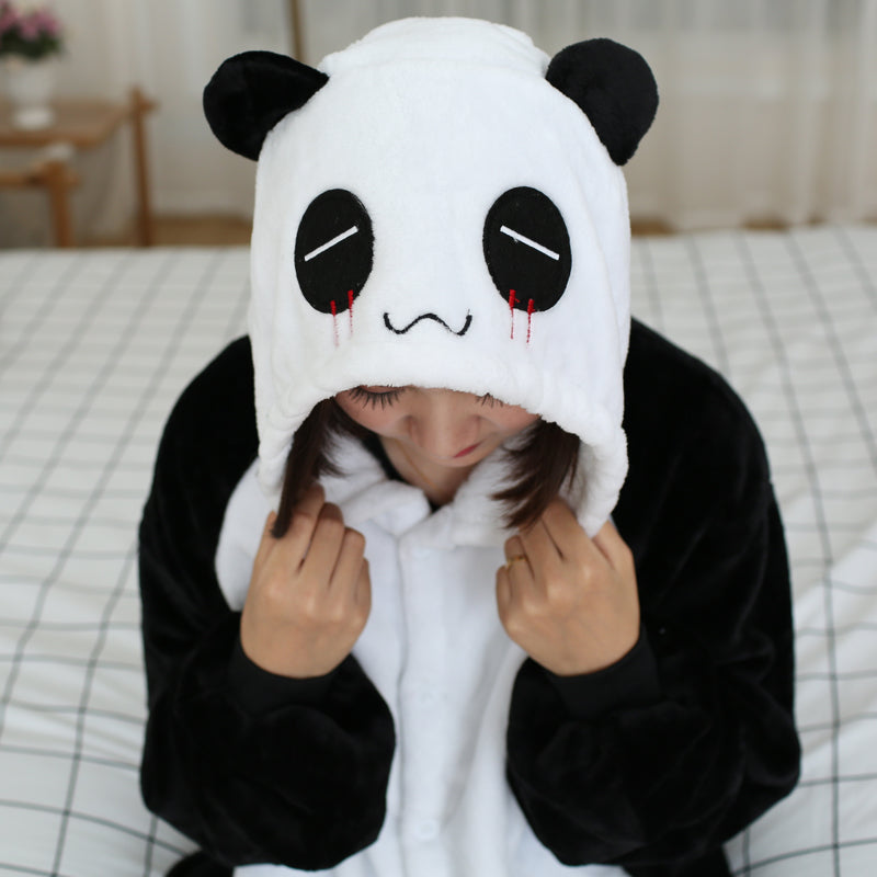 Rubylong Red Eyed Panda Onesies