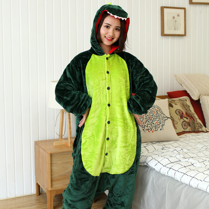 Rubylong Green Dinosaur Onesies