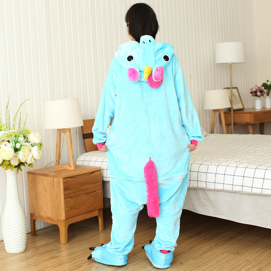 Rubylong Blue Pegasus Onesies