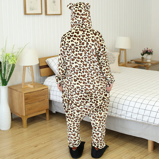 Rubylong Leopard Bear Onesies
