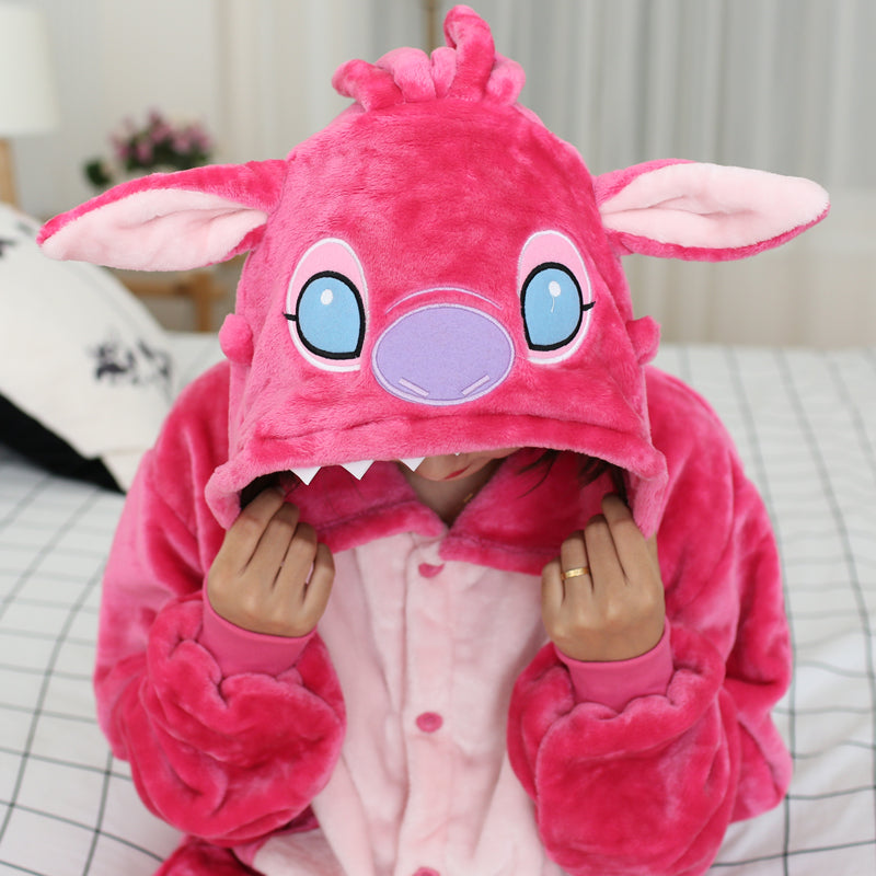 Rubylong Pink Stitch Onesies