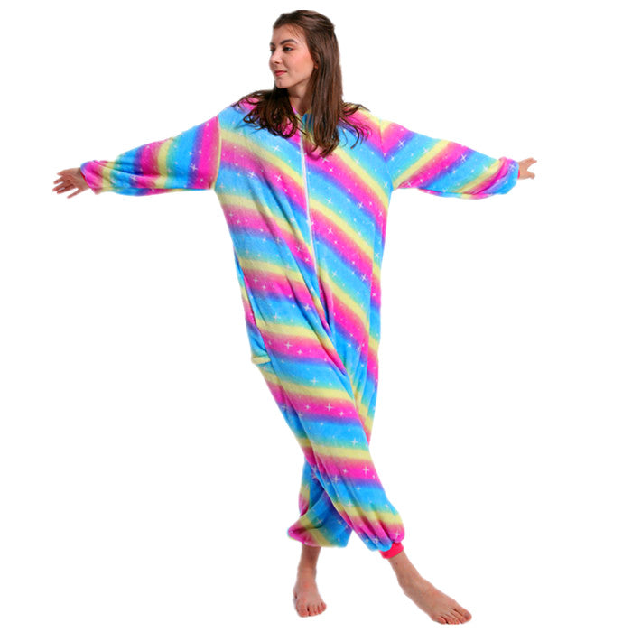 Rubylong Blue Rainbow Pegasus Onesies