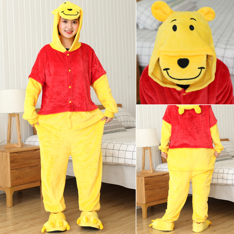 Rubylong Winnie Bear Onesies