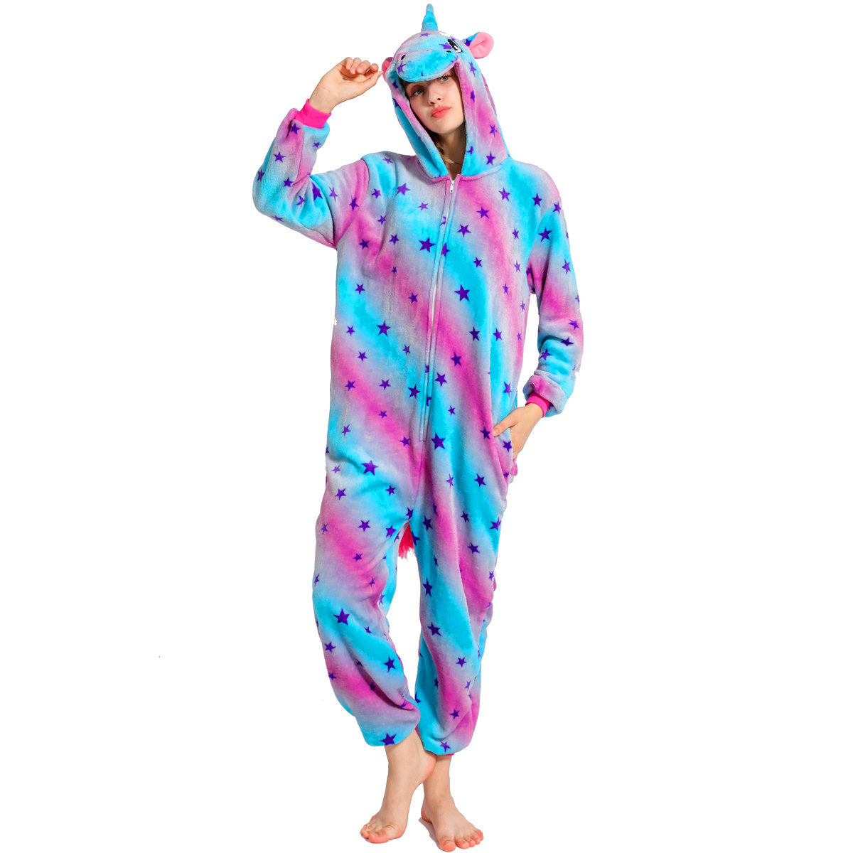 Rubylong Purple Star Pegasus Onesies