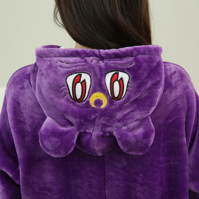 Rubylong Purple Cat onesies