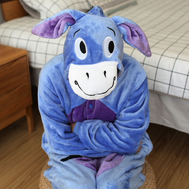 Rubylong Blue Donkey Onesies