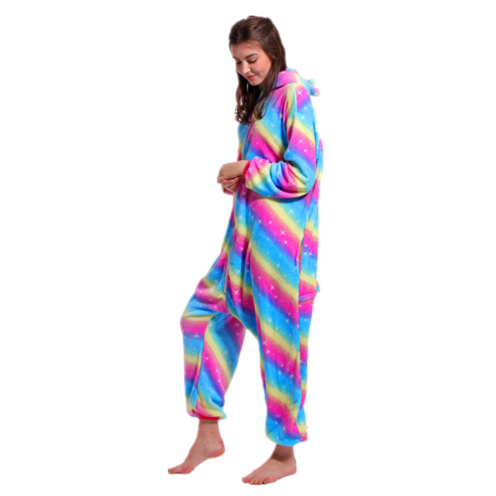 Rubylong Blue Rainbow Pegasus Onesies
