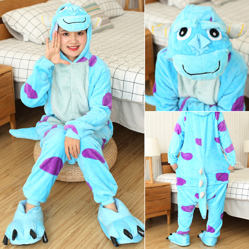 Rubylong Blue Sulley Onesies