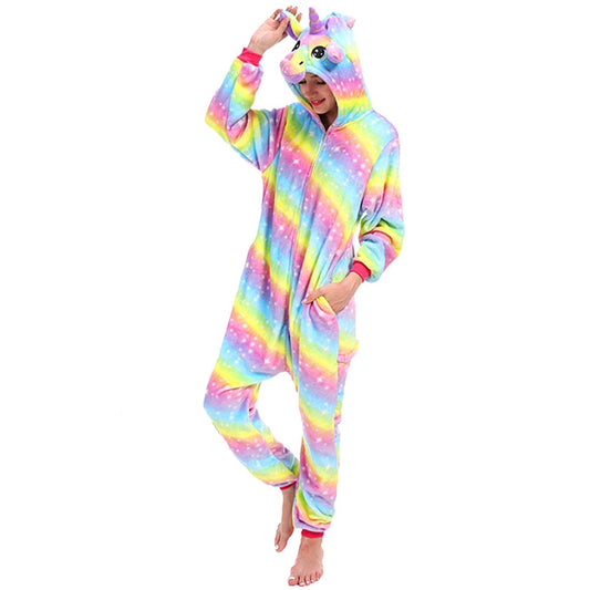 Rubylong Yellow Rainbow Pegasus Onesies
