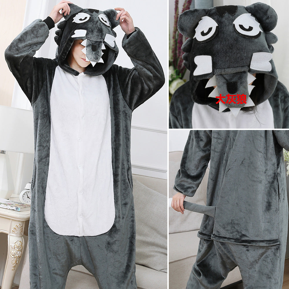 Rubylong Wolf Onesies