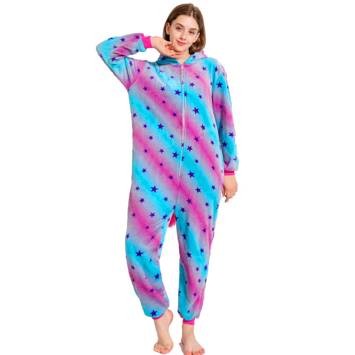 Rubylong Purple Star Pegasus Onesies