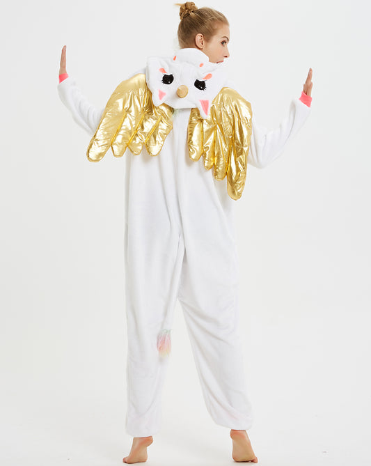 Rubylong Golden Winged Pegasus Onesies