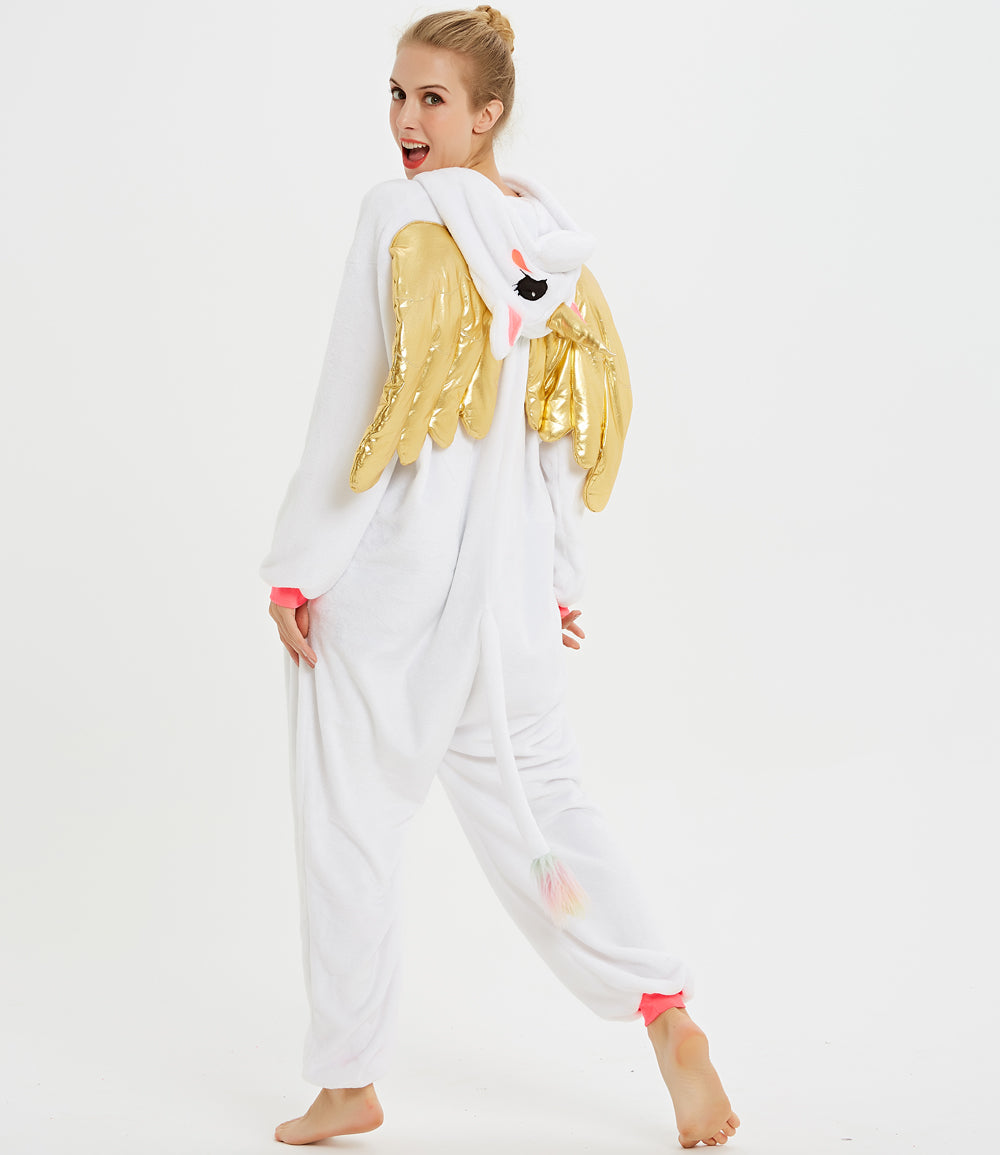 Rubylong Golden Winged Pegasus Onesies