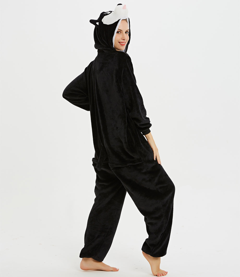 Rubylong Black Husky Onesies